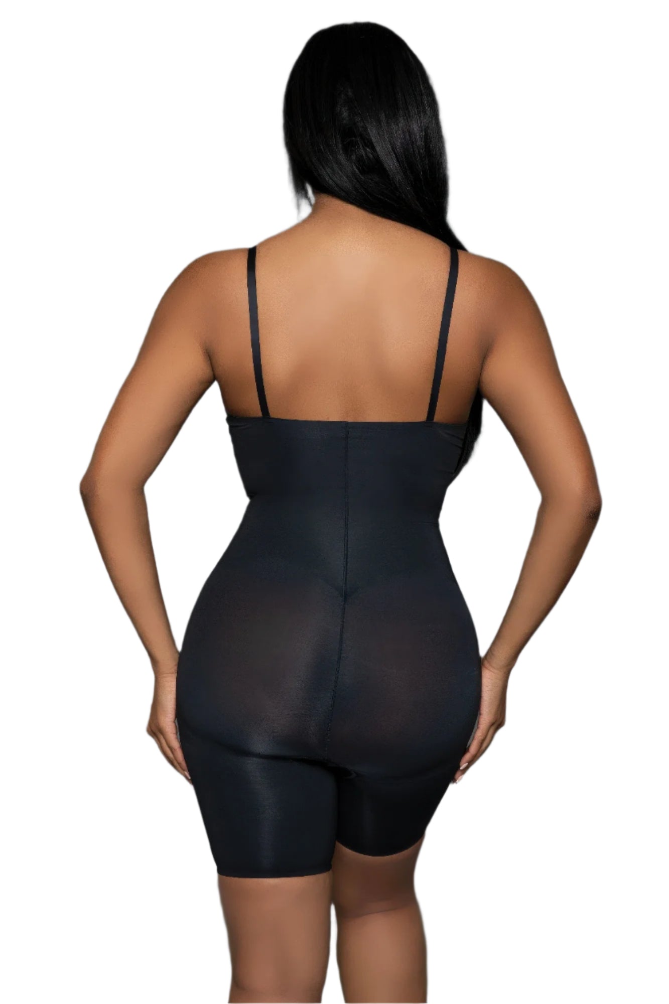 Black Body Shaper – Seamless Back Contouring